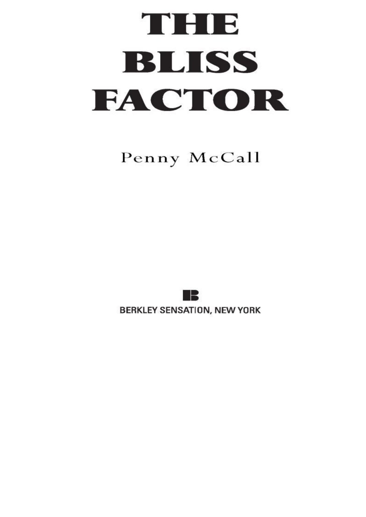 the Bliss Factor (2010)