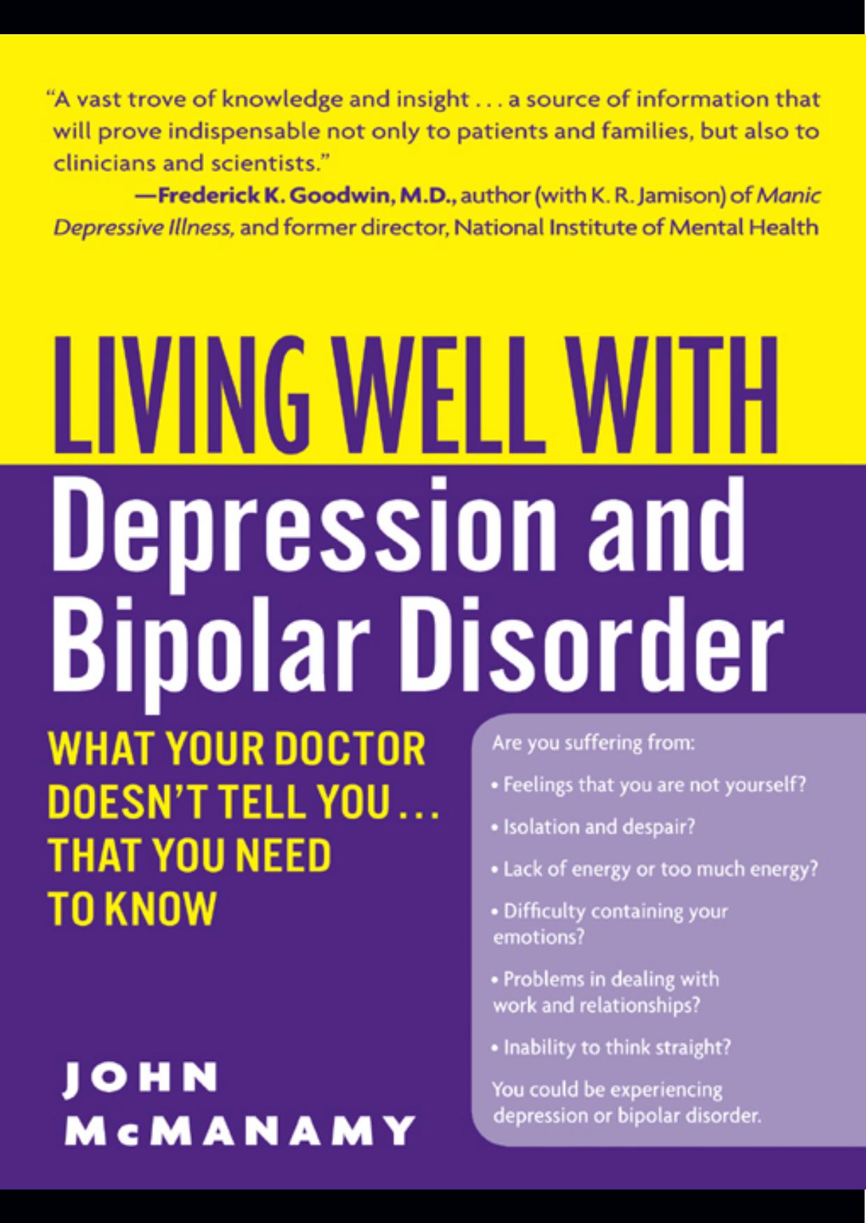 Living Well with Depression and Bipolar Disorder