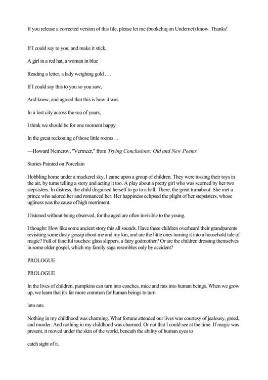 Confessions of an Ugly Stepsister