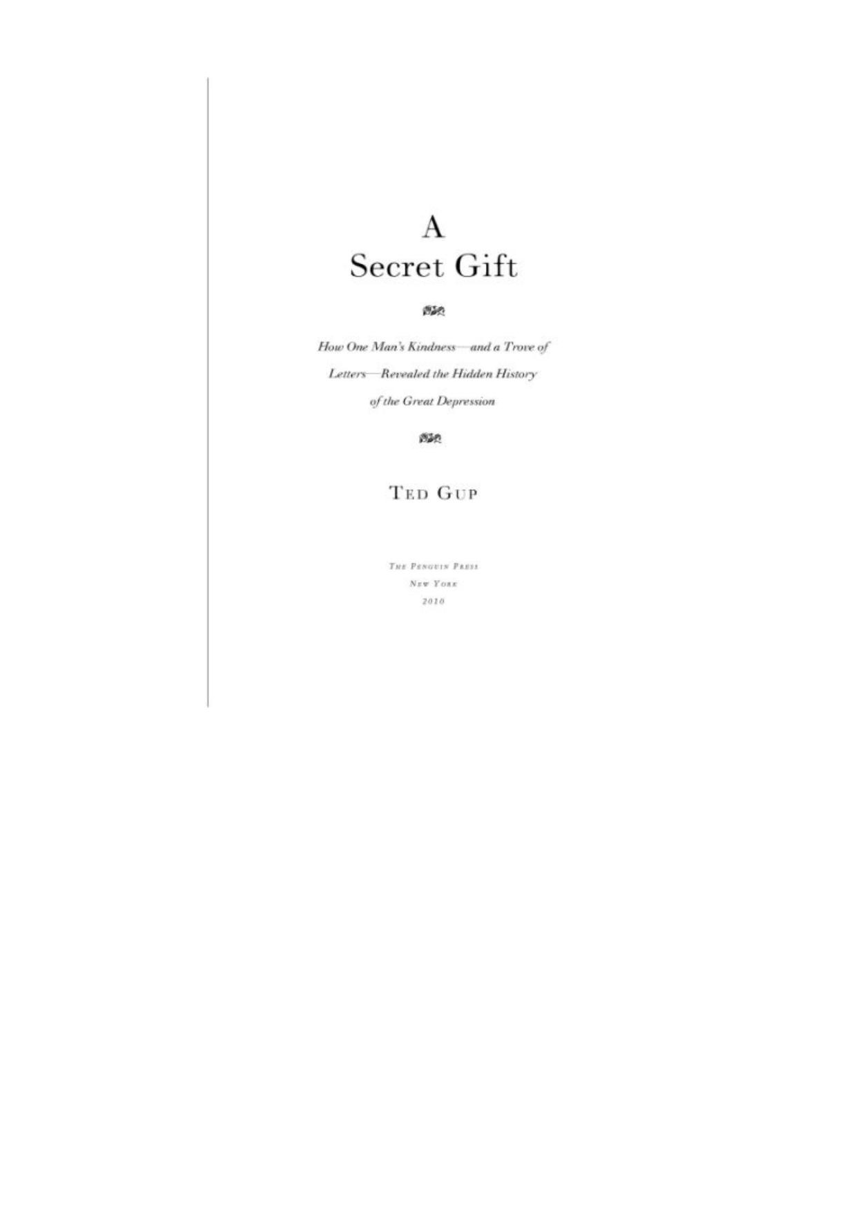 A Secret Gift
