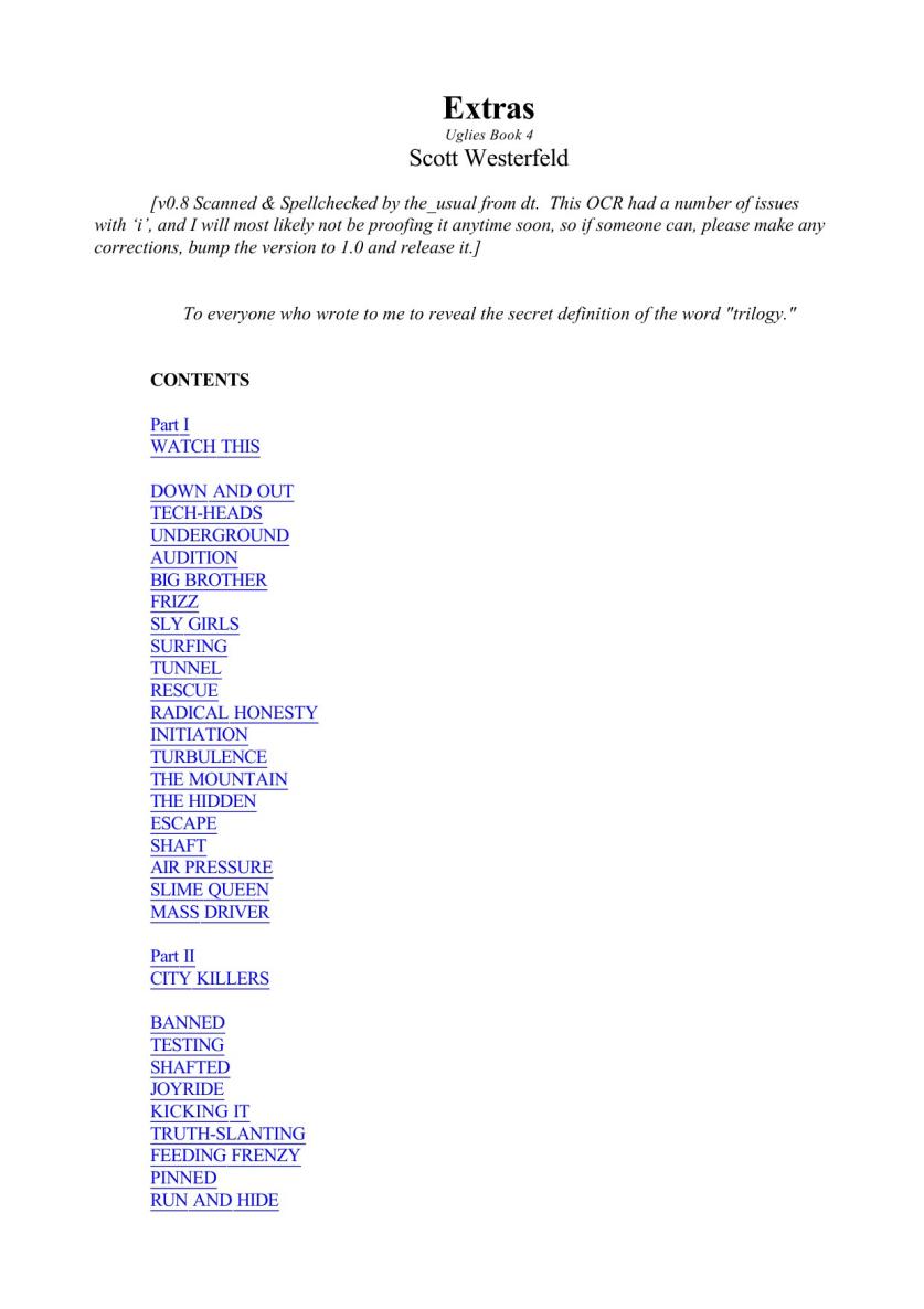 Scott Westerfeld - Uglies 04