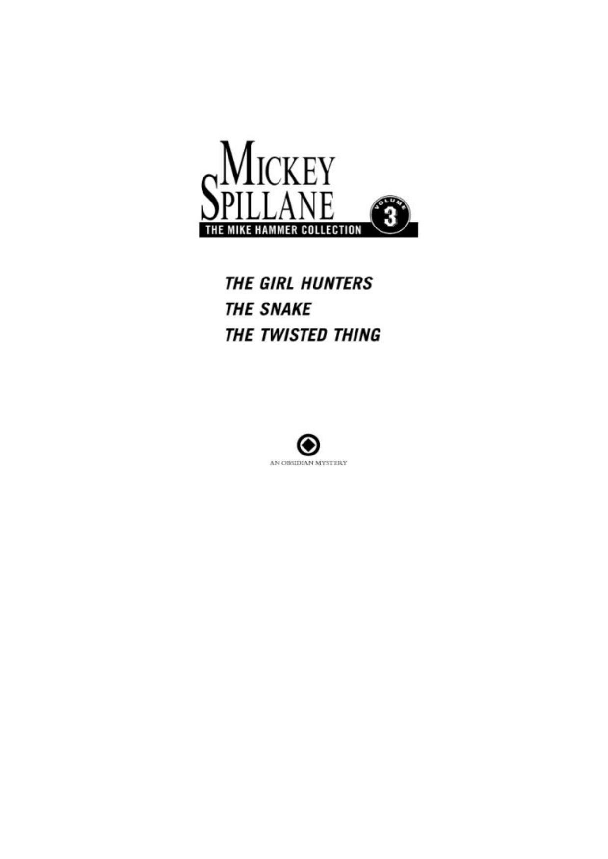 The Mike Hammer Collection, Volume 3