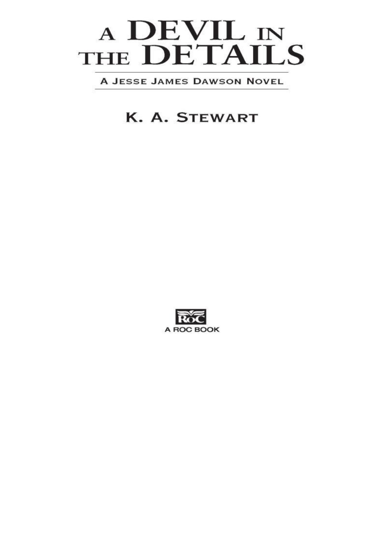 a Devil in the Details (2010)