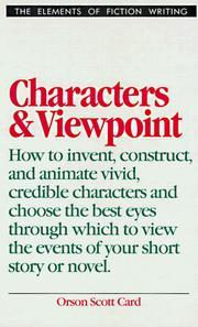 Characters and Viewpoint