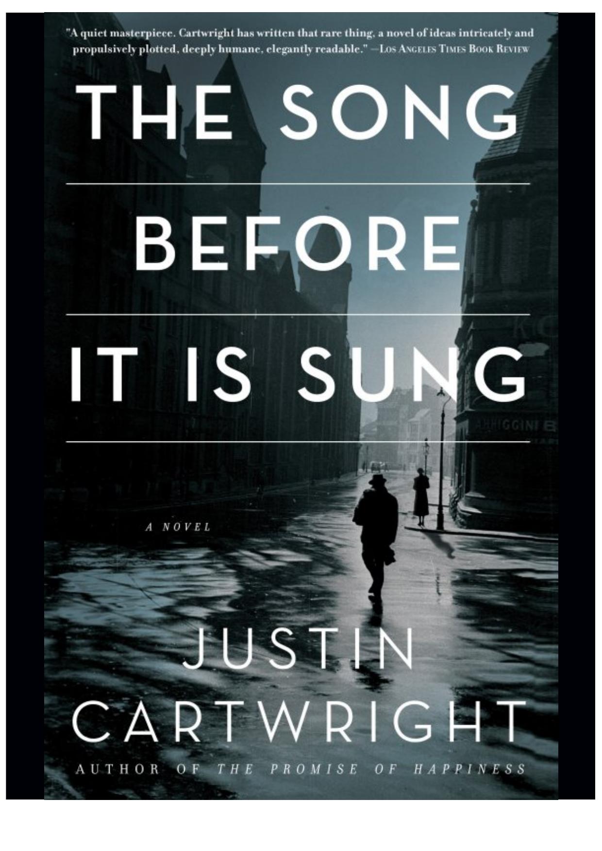 The Song Before It Is Sung