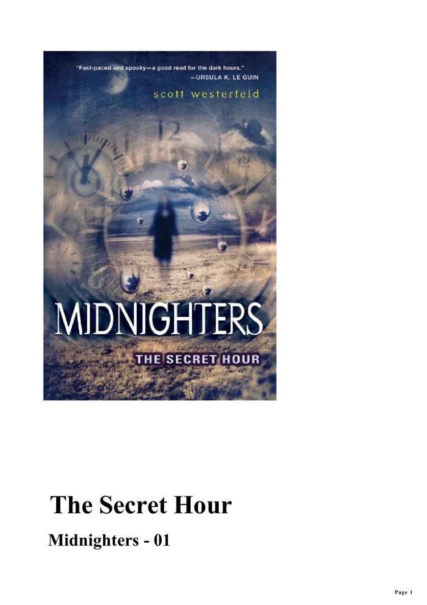 Westerfeld, Scott - Midnighters 01