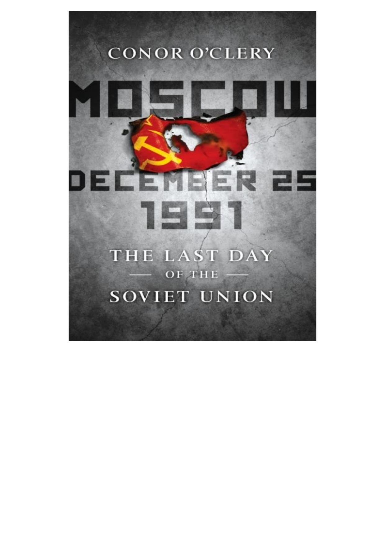 Moscow, December 25th, 1991