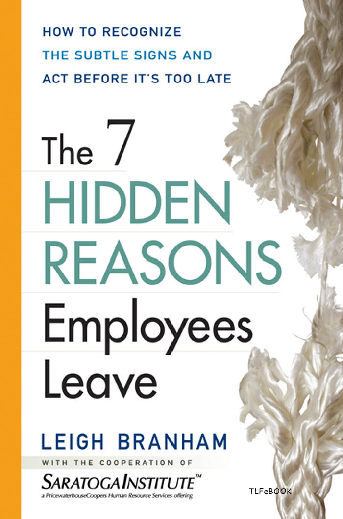 Seven hidden reasons employees leave