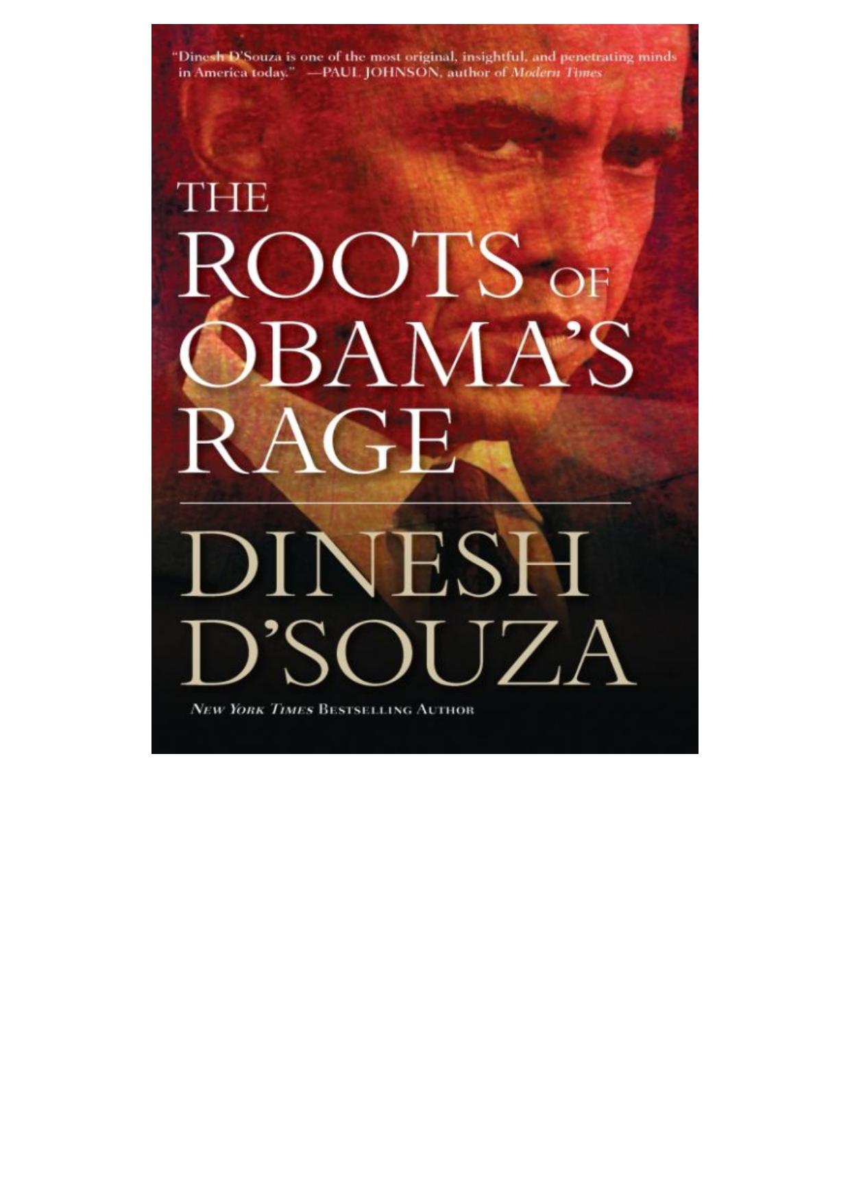 Roots of Obama's Rage
