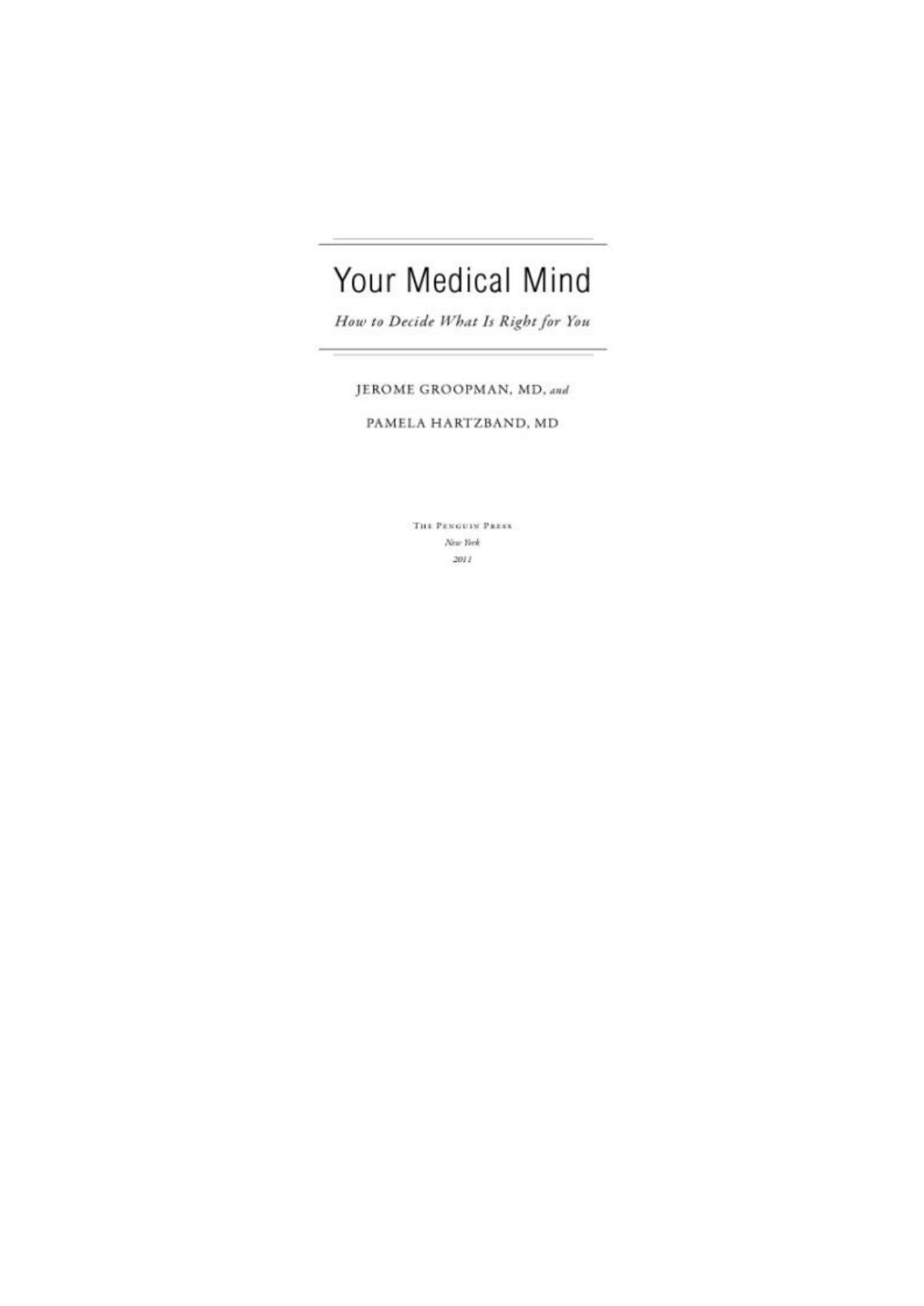 Your Medical Mind