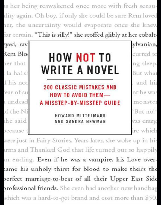 How Not to Write a Novel