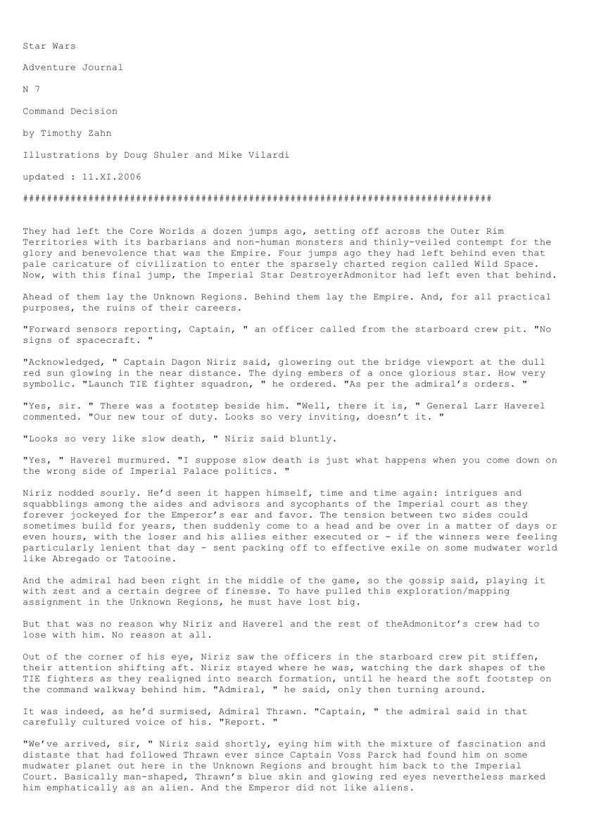 Star Wars - [Adventure Journal 07]