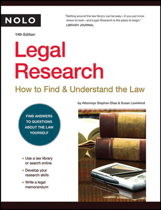 Legal Research: How to Find & Understand the Law