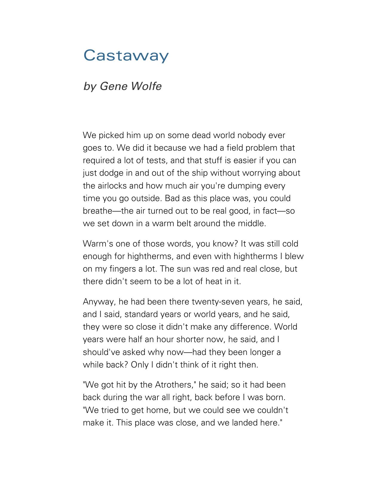 Microsoft Word - Castaway.mht