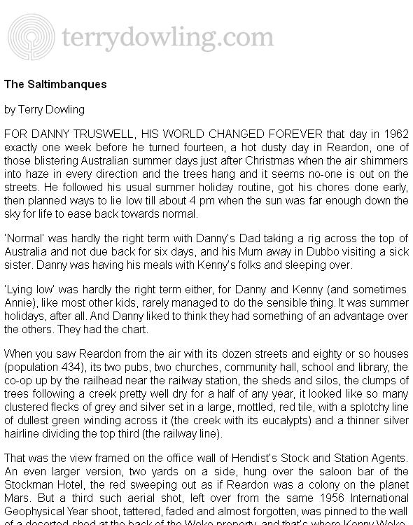 The Saltimbanques